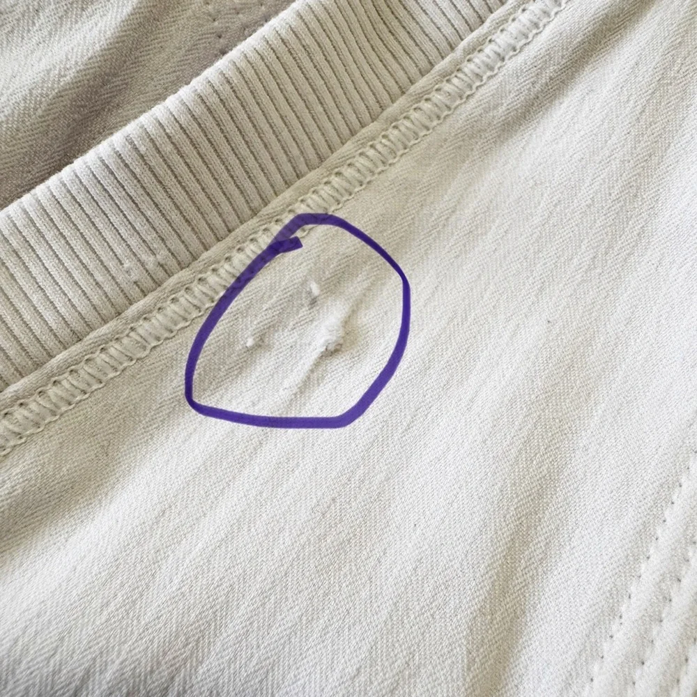 Lululemon In Flux Lined Crop White 2